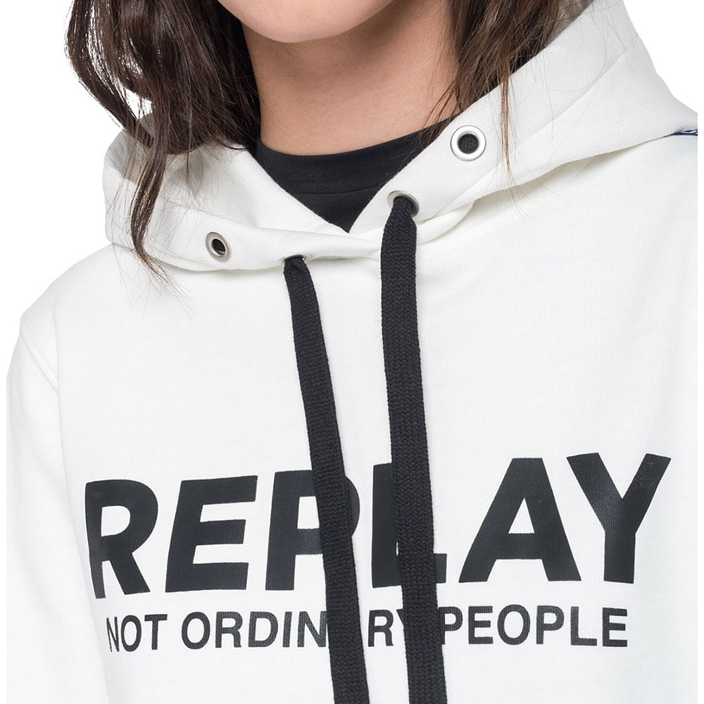 sudadera replay mujer